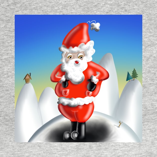 Funny Santa Claus 🎅 by Mooseberry1